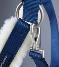 Techno Wool Lined Head Collar -Premier Equine Store Techno Wool Lined Head Collar Navy 5