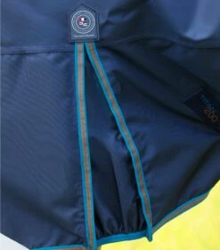 Titan 200g Turnout Rug With Snug-Fit Neck Cover -Premier Equine Store Titan 200 Turnout Rug Navy 4