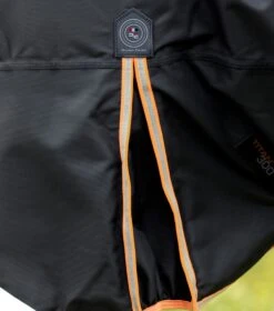 Titan 300g Turnout Rug With Snug-Fit Neck Cover -Premier Equine Store Titan 300 Turnout Rug Black 4