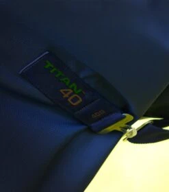 Titan 40g Turnout Rug With Snug-Fit Neck Cover 6 Titan 40g Turnout Rug With Snug-Fit Neck Cover -Premier Equine Store Titan 40 Turnout Rug Navy 5