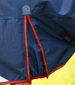 Titan 450g Turnout Rug With Snug-Fit Neck Cover 10 Titan 450g Turnout Rug With Snug-Fit Neck Cover -Premier Equine Store Titan 450 Turnout Rug Navy 4