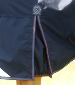 Titan Storm 200g Combo Turnout Rug With Snug-Fit Neck 4 Titan Storm 200g Combo Turnout Rug With Snug-Fit Neck -Premier Equine Store Titan Storm 200 Turnout Rug Navy 3