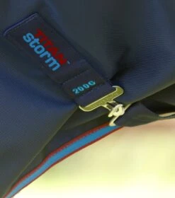 Titan Storm 200g Combo Turnout Rug With Snug-Fit Neck 5 Titan Storm 200g Combo Turnout Rug With Snug-Fit Neck -Premier Equine Store Titan Storm 200 Turnout Rug Navy 4