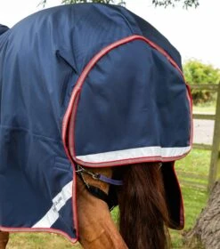 Titan Trio Complete 4 In 1 Turnout Rug 6 Titan Trio Complete 4 In 1 Turnout Rug -Premier Equine Store Titan Trio 100 Turnout Rug Navy 6