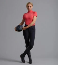 Torino Ladies Full Seat Gel Riding Breeches -Premier Equine Store TorinoLadiesFullSeatGelRidingBreeches Navy 2