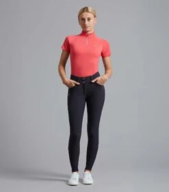 Torino Ladies Full Seat Gel Riding Breeches -Premier Equine Store TorinoLadiesFullSeatGelRidingBreeches Navy 6