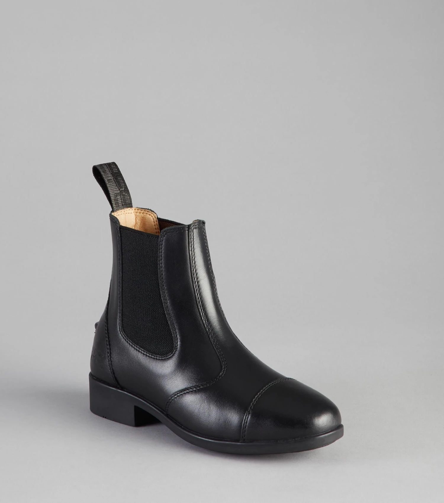 Torlano Junior Leather Chelsea Boot Torlano Junior Leather Chelsea Boot -Premier Equine Store TorlanoJuniorPaddockBoots Black1