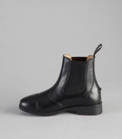 Torlano Junior Leather Chelsea Boot 4 Torlano Junior Leather Chelsea Boot -Premier Equine Store TorlanoJuniorPaddockBoots Black4
