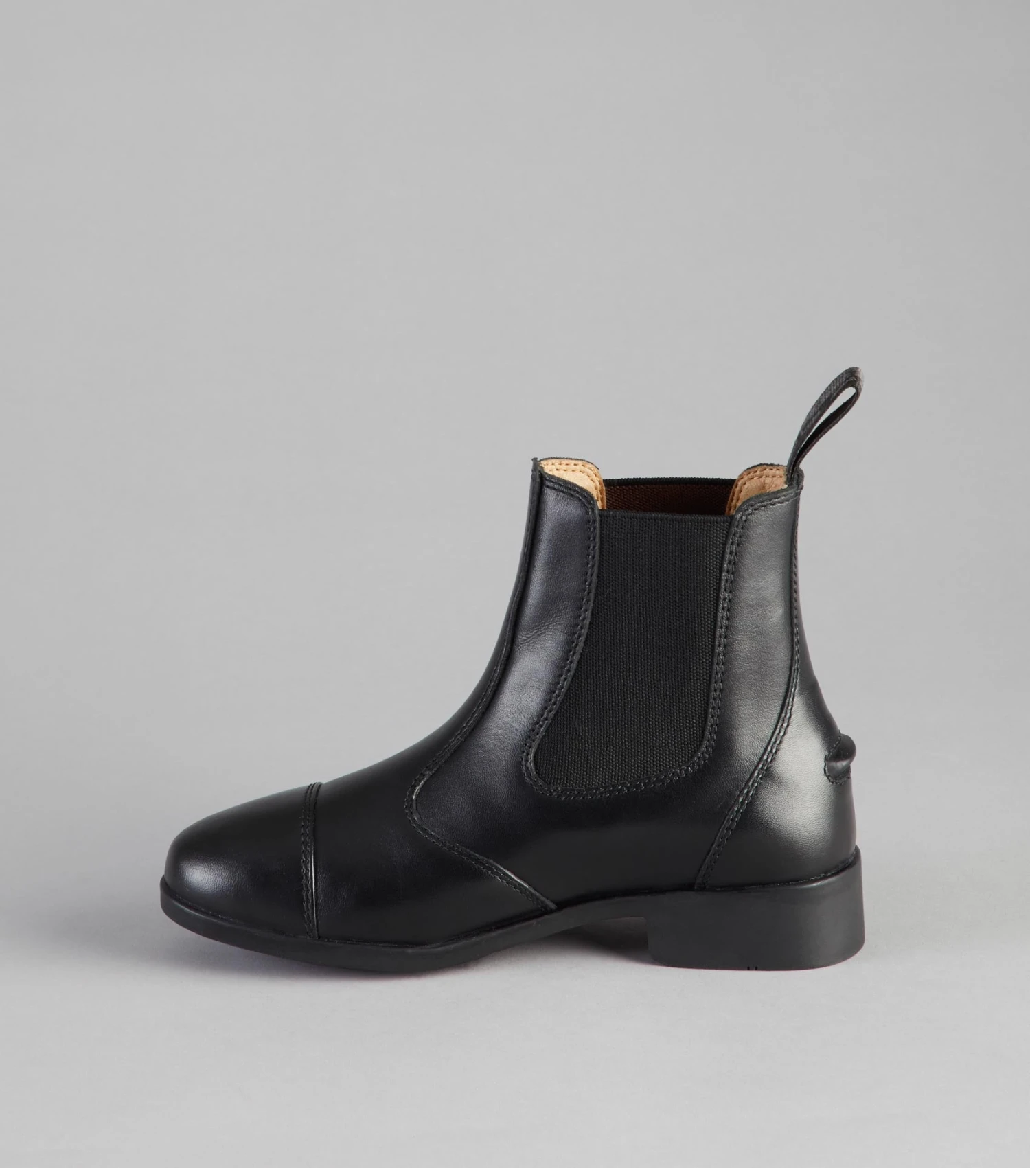 Torlano Junior Leather Chelsea Boot Torlano Junior Leather Chelsea Boot -Premier Equine Store TorlanoJuniorPaddockBoots Black4