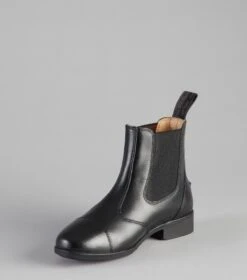 Torlano Junior Leather Chelsea Boot 5 Torlano Junior Leather Chelsea Boot -Premier Equine Store TorlanoJuniorPaddockBoots Black5