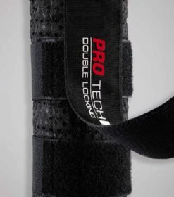 Waffle Quilted Double Locking Tail Guard 9 Waffle Quilted Double Locking Tail Guard -Premier Equine Store Waffle Quilted Double Locking Tail Guard Black 4