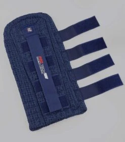 Waffle Quilted Double Locking Tail Guard 11 Waffle Quilted Double Locking Tail Guard -Premier Equine Store Waffle Quilted Double Locking Tail Guard Navy 2