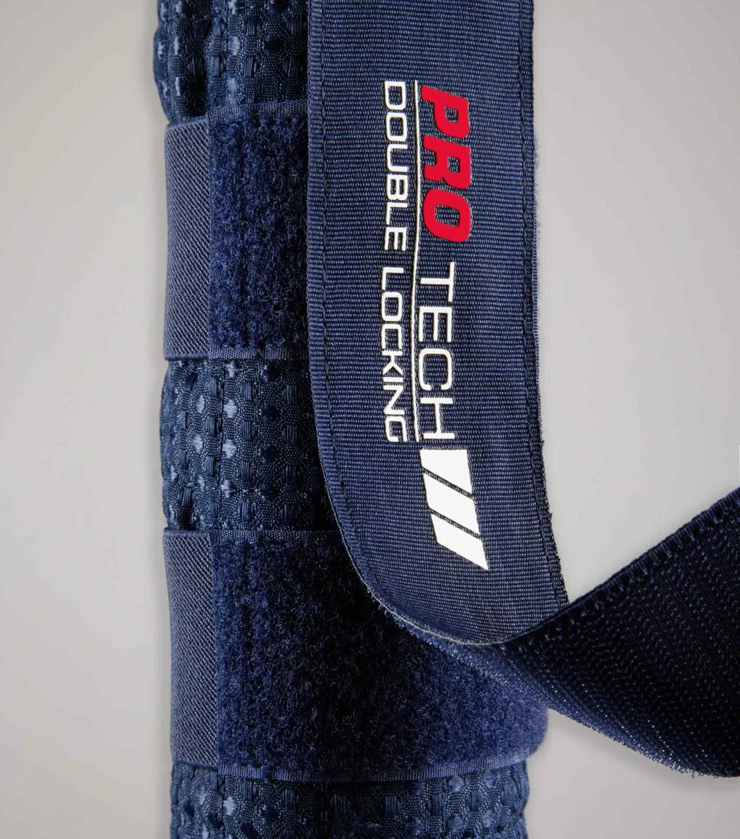 Waffle Quilted Double Locking Tail Guard Waffle Quilted Double Locking Tail Guard -Premier Equine Store Waffle Quilted Double Locking Tail Guard Navy 4