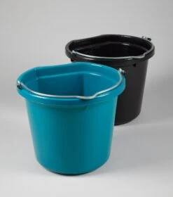 Horse Water Bucket -Premier Equine Store Water Bucket Med Blue 2