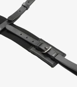 Zimella Elastic Breastgirth 6 Zimella Elastic Breastgirth -Premier Equine Store Zimella Elastic Breastgirth Black 3