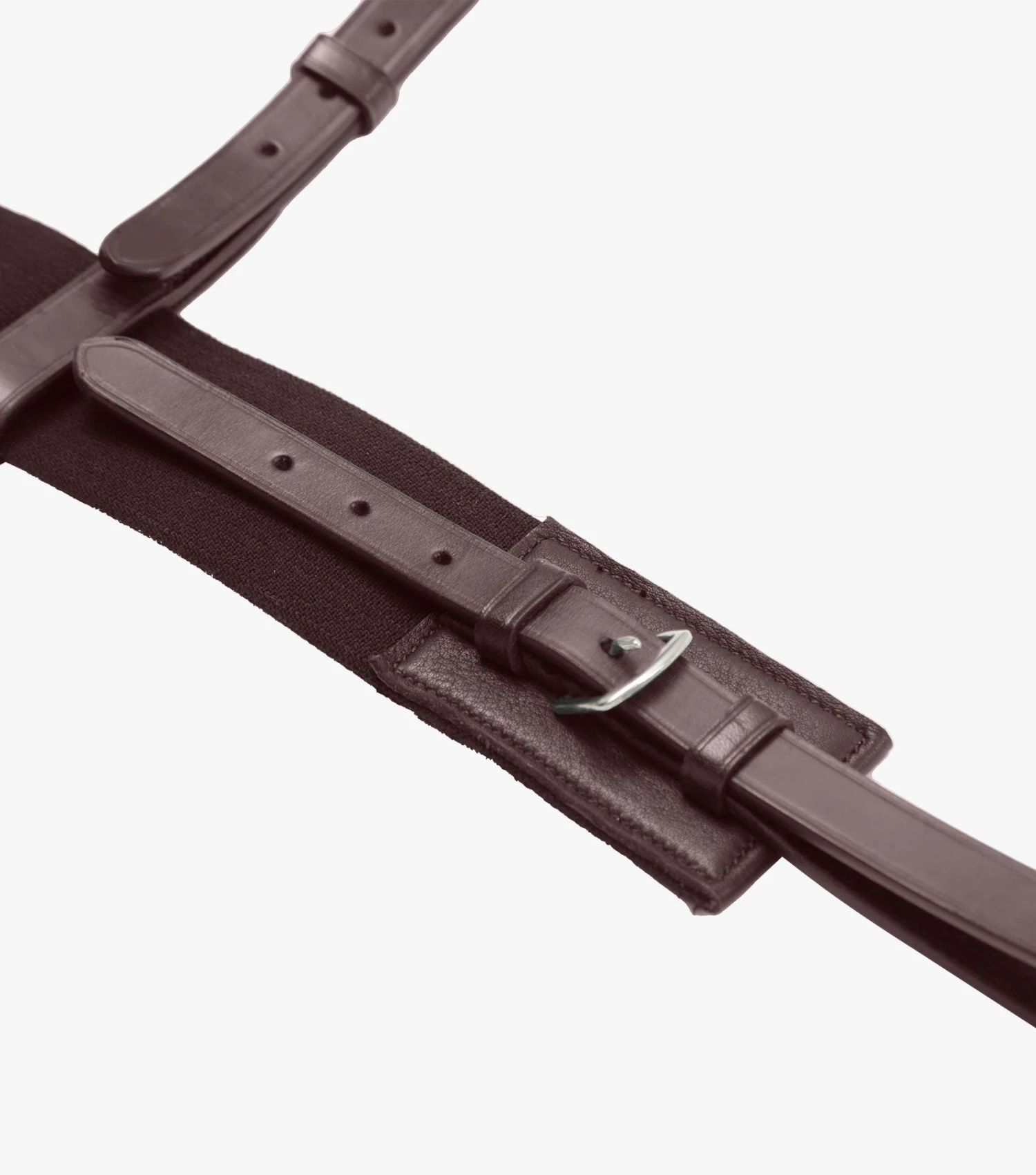 Zimella Elastic Breastgirth Zimella Elastic Breastgirth -Premier Equine Store Zimella Elastic Breastgirth Brown 3