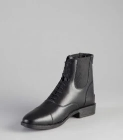 Acento Synthetic Paddock Boot -Premier Equine Store acento paddock boot black 4