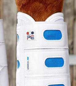 Air Cooled Original Eventing Boots -Premier Equine Store air cooled original white hind 3