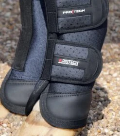 Airtechnology Knee Pro-Tech Horse Travel Boots -Premier Equine Store airtechnology knee pro tech horse travel boots 1008sn 802607