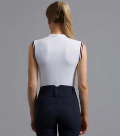 Alito Ladies Sleeveless Riding Top 10 Alito Ladies Sleeveless Riding Top -Premier Equine Store alito sleeveless top white 3
