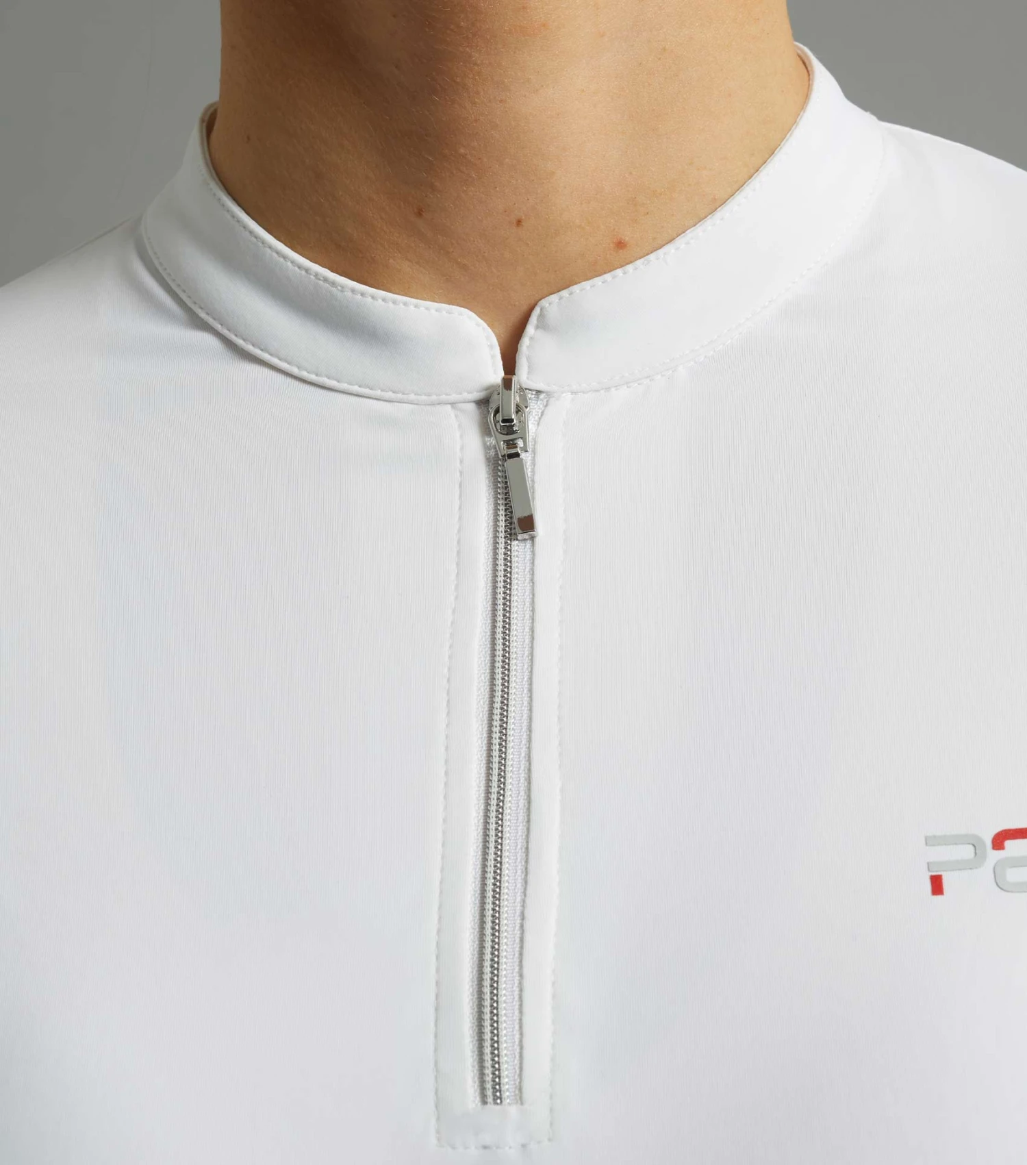 Allegra Ladies Short Sleeve Riding Top Allegra Ladies Short Sleeve Riding Top -Premier Equine Store allegra top white 4