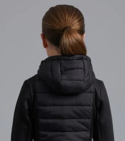 Arion Junior Unisex Riding Jacket With Hood 4 Arion Junior Unisex Riding Jacket With Hood -Premier Equine Store arion junior mid layer black 3