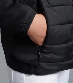 Arion Junior Unisex Riding Jacket With Hood 7 Arion Junior Unisex Riding Jacket With Hood -Premier Equine Store arion junior mid layer black 6