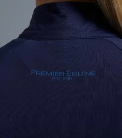 Aura Ladies Short Sleeve Riding Top 13 Aura Ladies Short Sleeve Riding Top -Premier Equine Store aura top navy 6