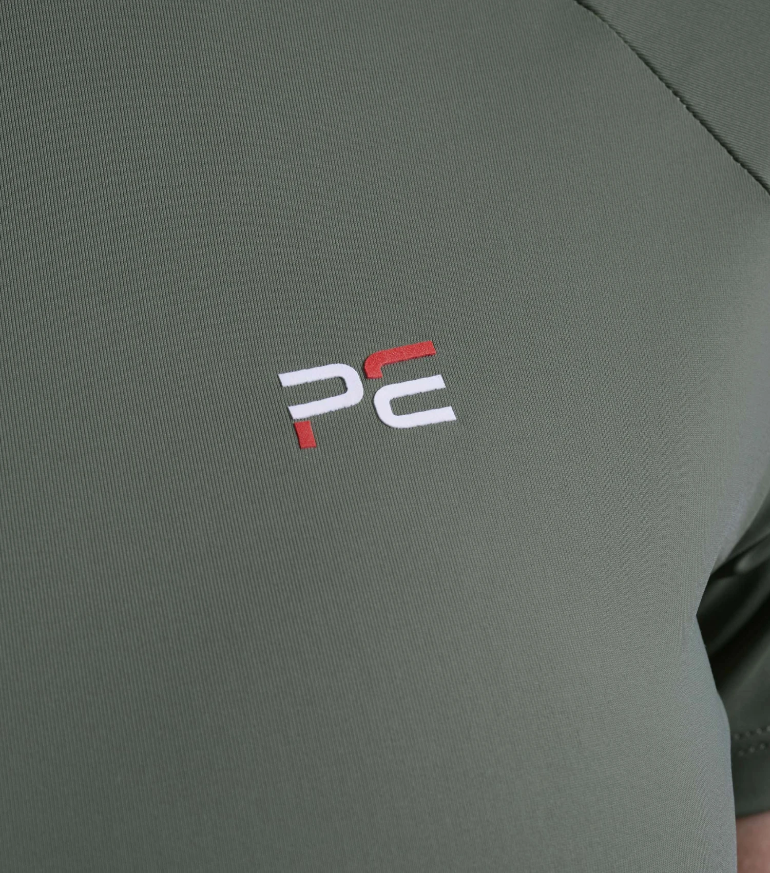 Aura Ladies Short Sleeve Riding Top Aura Ladies Short Sleeve Riding Top -Premier Equine Store aura top olive 5