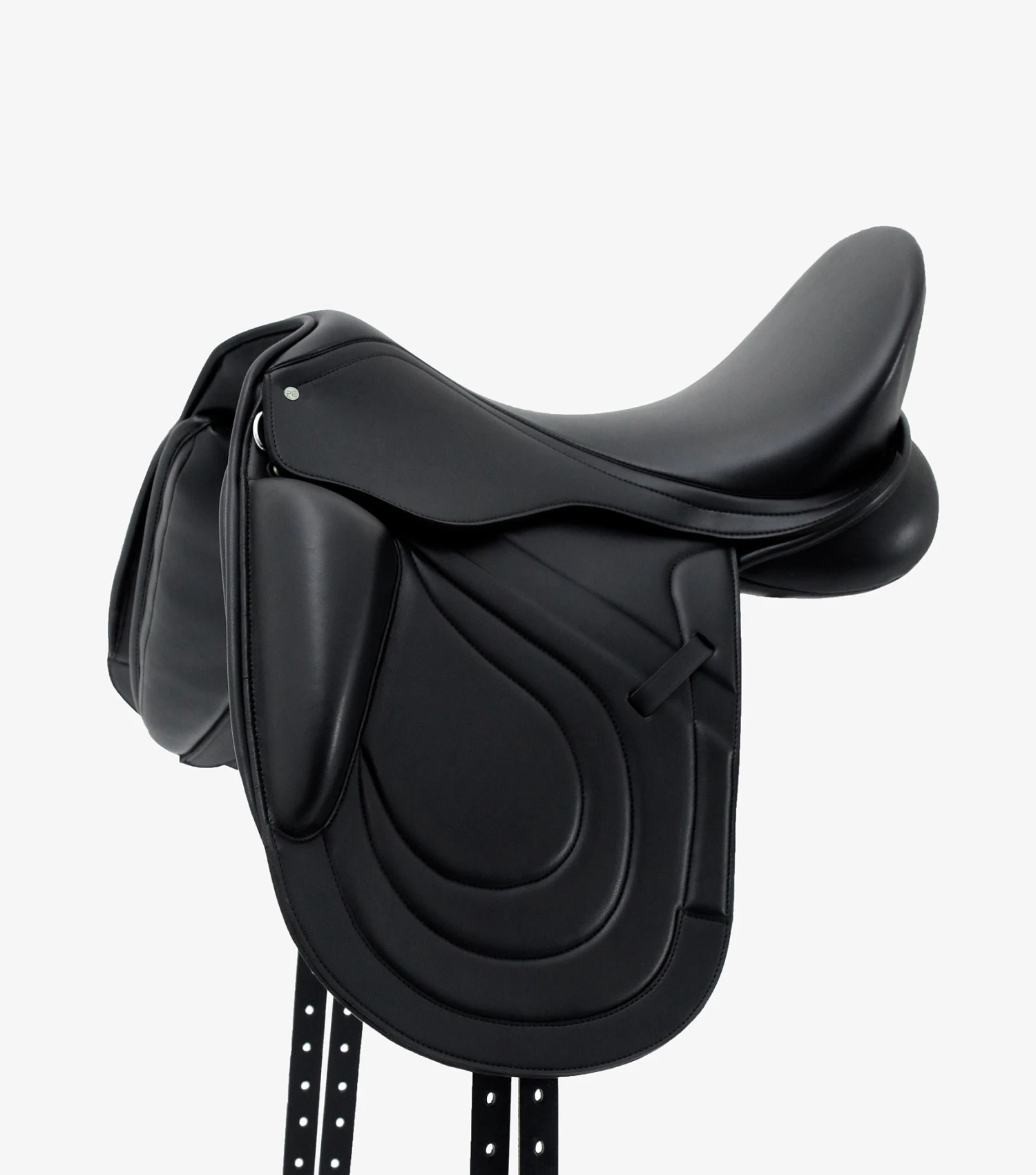 Bletchley Synthetic Monoflap Dressage Saddle Bletchley Synthetic Monoflap Dressage Saddle -Premier Equine Store bletchley synthetic monoflap dressage saddle 8503165blk 130788