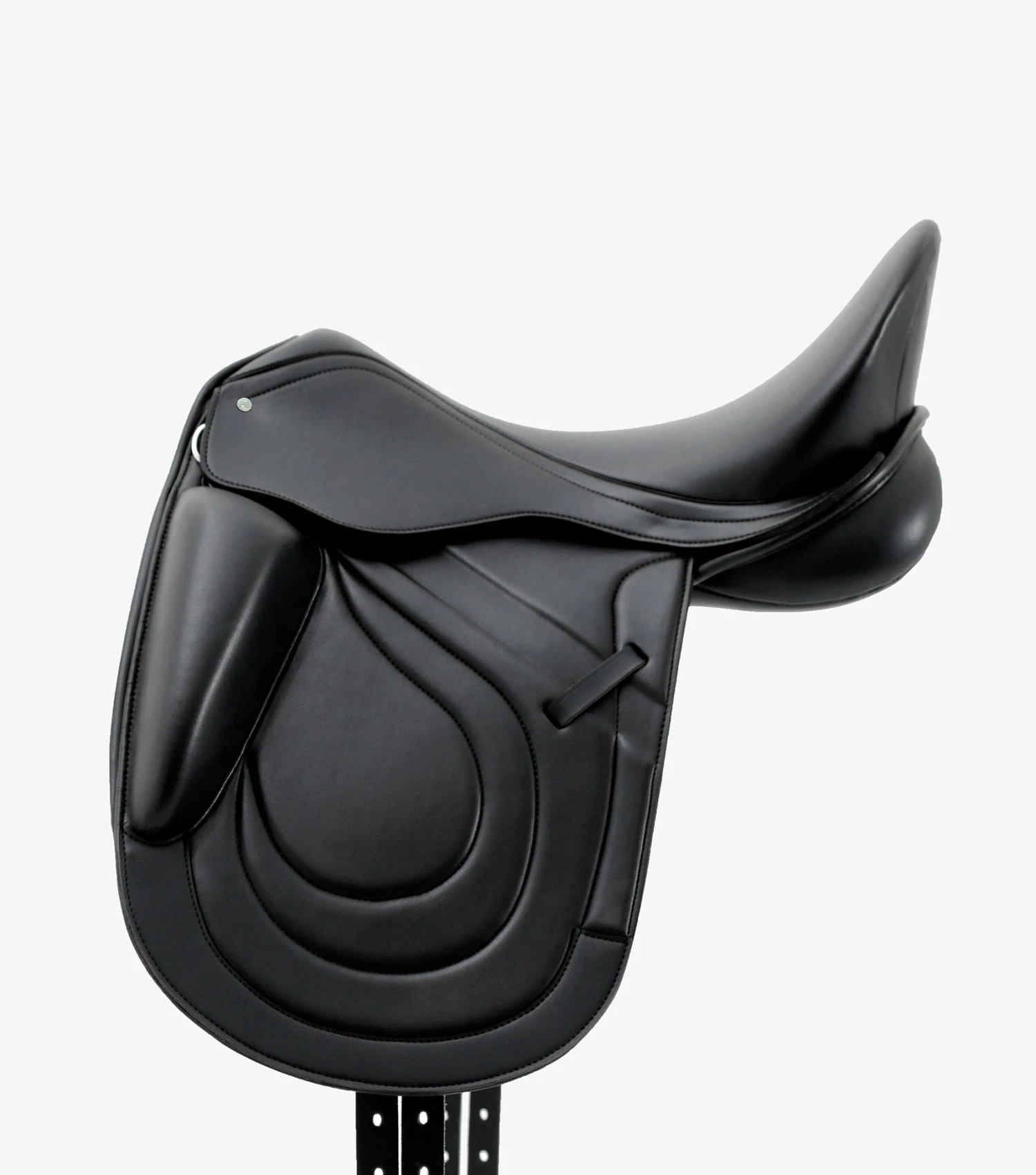 Bletchley Synthetic Monoflap Dressage Saddle Bletchley Synthetic Monoflap Dressage Saddle -Premier Equine Store bletchley synthetic monoflap dressage saddle 8503165blk 372044