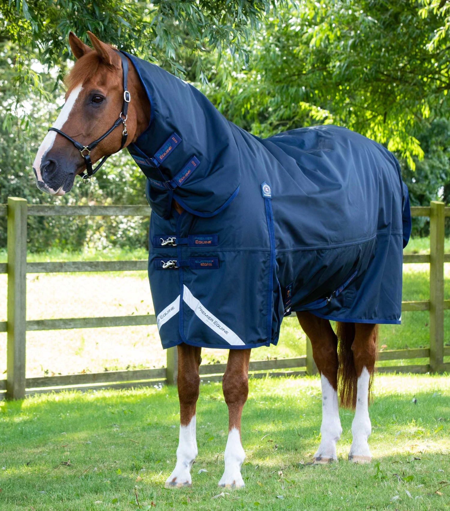 Buster Storm 420g Combo Turnout Rug with Classic Neck Buster Storm 420g Combo Turnout Rug With Classic Neck -Premier Equine Store buster storm 420g combo turnout rug with classic neck 215950n 548106