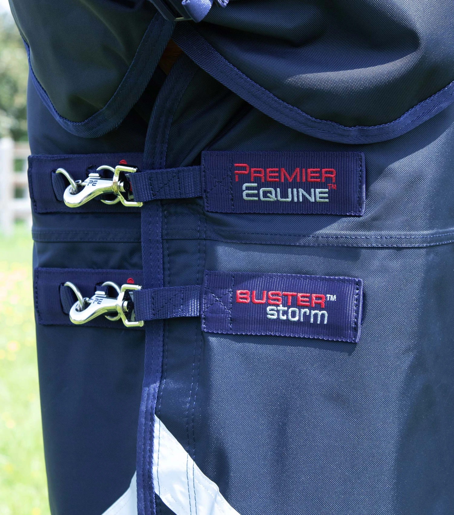 Buster Storm 90g Combo Turnout Rug with Classic Neck Buster Storm 90g Combo Turnout Rug With Classic Neck -Premier Equine Store buster storm 90 navy 4