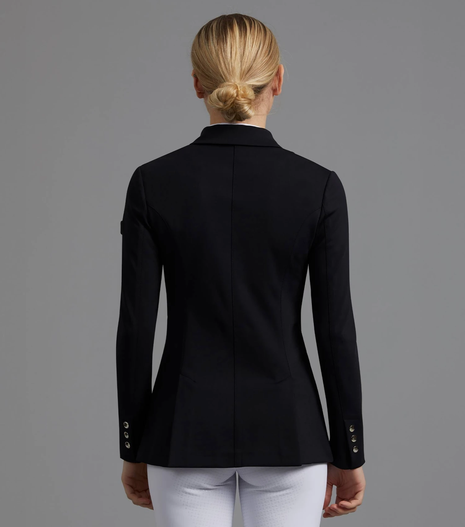 Capriole Ladies Short Tail Dressage Jacket Capriole Ladies Short Tail Dressage Jacket -Premier Equine Store capriole competition jacket black 3