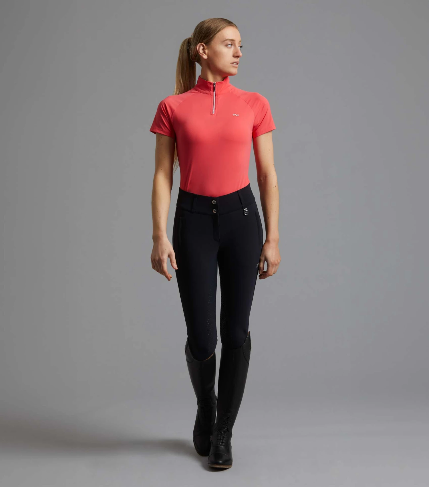 Carapello Ladies Full Seat Gel Riding Breeches Carapello Ladies Full Seat Gel Riding Breeches -Premier Equine Store carapello breeches navy 1