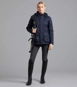 Cascata Ladies Waterproof Coat 11 Cascata Ladies Waterproof Coat -Premier Equine Store cascata coat navy 2