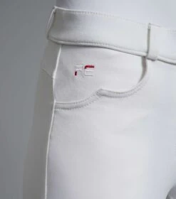 Cassa Ladies Full Seat Gel Competition Riding Breeches 4 Cassa Ladies Full Seat Gel Competition Riding Breeches -Premier Equine Store cassa ladies breeches white 5