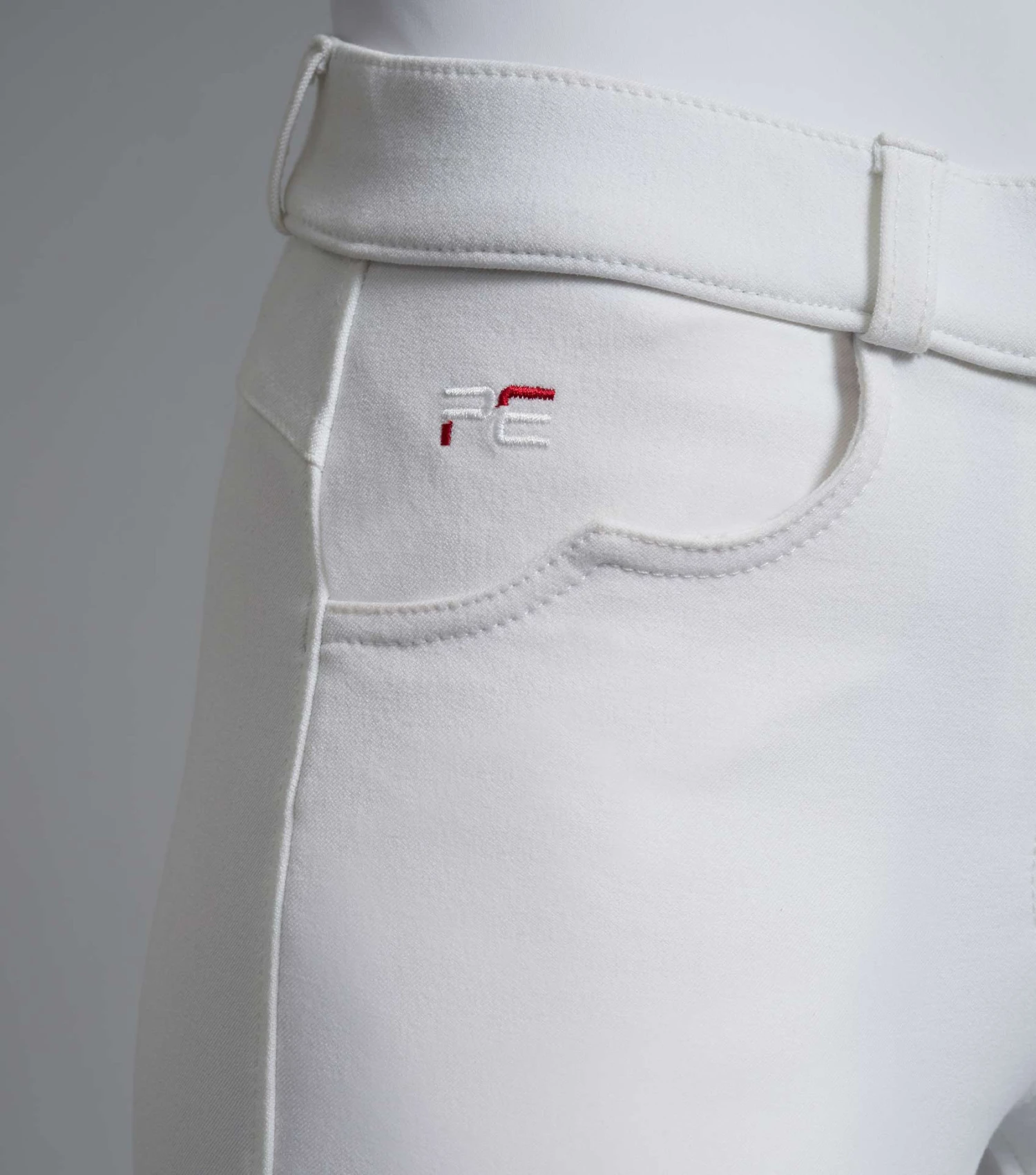 Cassa Ladies Full Seat Gel Competition Riding Breeches Cassa Ladies Full Seat Gel Competition Riding Breeches -Premier Equine Store cassa ladies breeches white 5