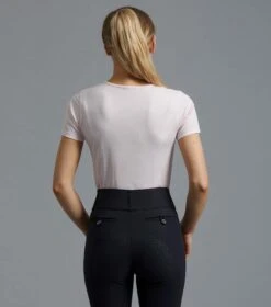 Chiaro Ladies Cotton Riding T-Shirt -Premier Equine Store chiaro t shirt pink 3