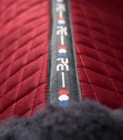 Close Contact Merino Wool European Saddle Pad - Dressage Square -Premier Equine Store close contact merino wool european saddle pad dressage square 3010brgn 381569