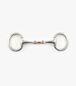 Eggbutt Snaffle With Copper Lozenge