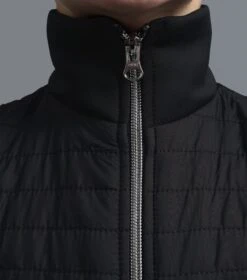 Mini Elena Girl's Hybrid Riding Jacket 5 Mini Elena Girl's Hybrid Riding Jacket -Premier Equine Store elena kids hybrid technical jacket black 4