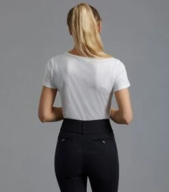 Fiero Ladies Cotton T-Shirt 8 Fiero Ladies Cotton T-Shirt -Premier Equine Store fiero t shirt white 3