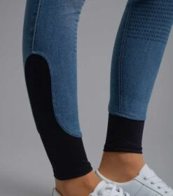 Gina Ladies Full Seat Denim Breeches 5 Gina Ladies Full Seat Denim Breeches -Premier Equine Store gina ladies denim breeches 5