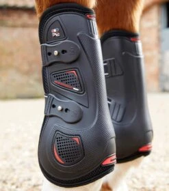 Kevlar Airtechnology Tendon Boots -Premier Equine Store kevlar airtechnology tendon boots 1025sblk 773834