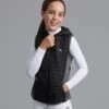 Mini Lamera Girl's Hybrid Riding Gilet 2 Mini Lamera Girl's Hybrid Riding Gilet -Premier Equine Store lamera kids gilet black 1