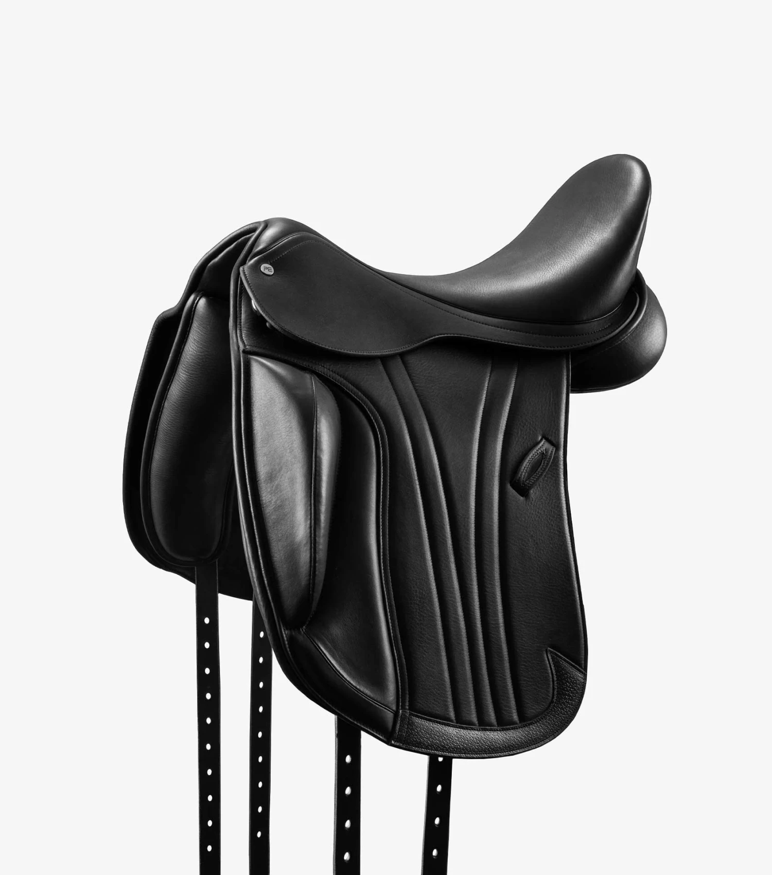 Marseille Leather Monoflap Dressage Saddle Marseille Leather Monoflap Dressage Saddle -Premier Equine Store marseille leather monoflap dressage saddle 8509165blk 362947