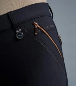 Milliania Ladies Full Seat Gel Riding Breeches -Premier Equine Store milliania ladies breeches black 5