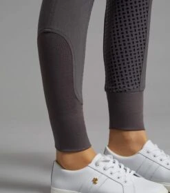 Milliania Ladies Full Seat Gel Riding Breeches -Premier Equine Store milliania ladies breeches grey 6