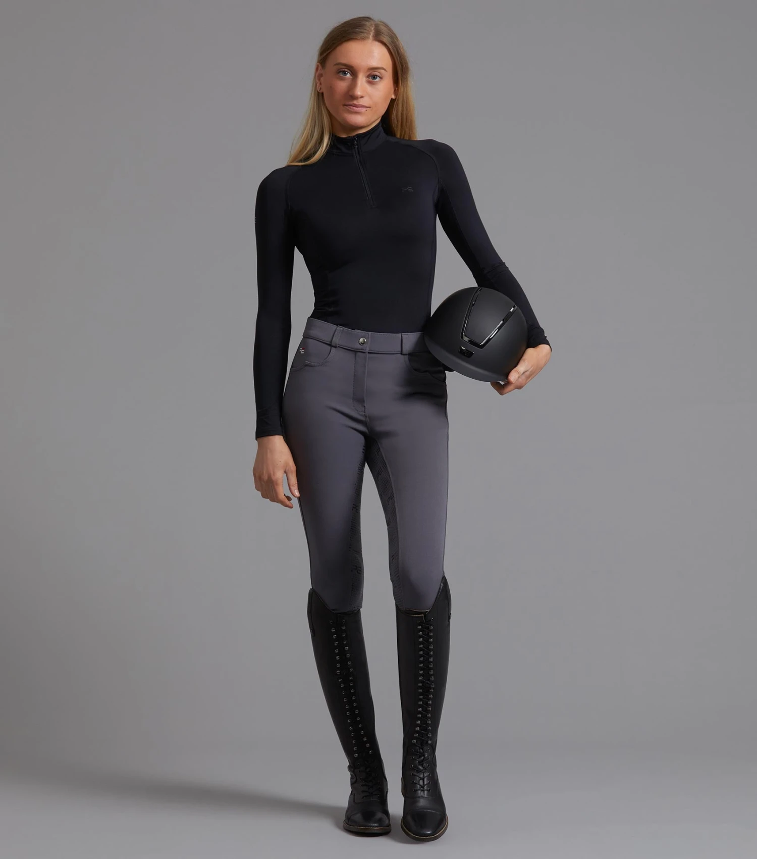 Ombretta Ladies Technical Riding Top Ombretta Ladies Technical Riding Top -Premier Equine Store ombretta base layer black 2 78e1abbd d6c0 45f5 a22e 1224cf556ddc